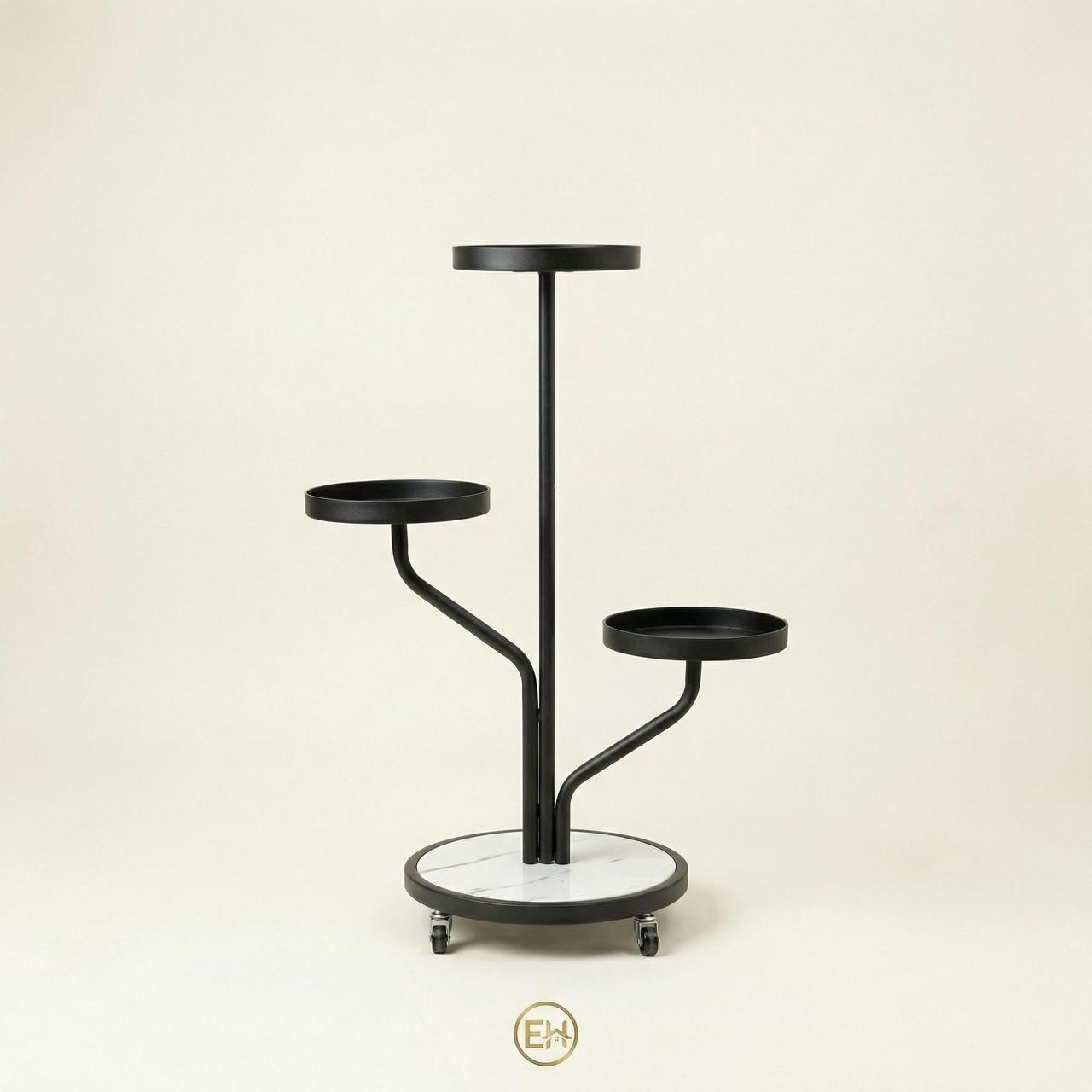 מעמד מדפים עגולים מינימליסטי|||Подставка с круглыми полками