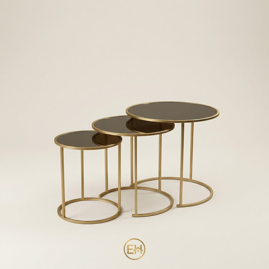 סט שולחנות גולדן|||Набор столиков Golden
