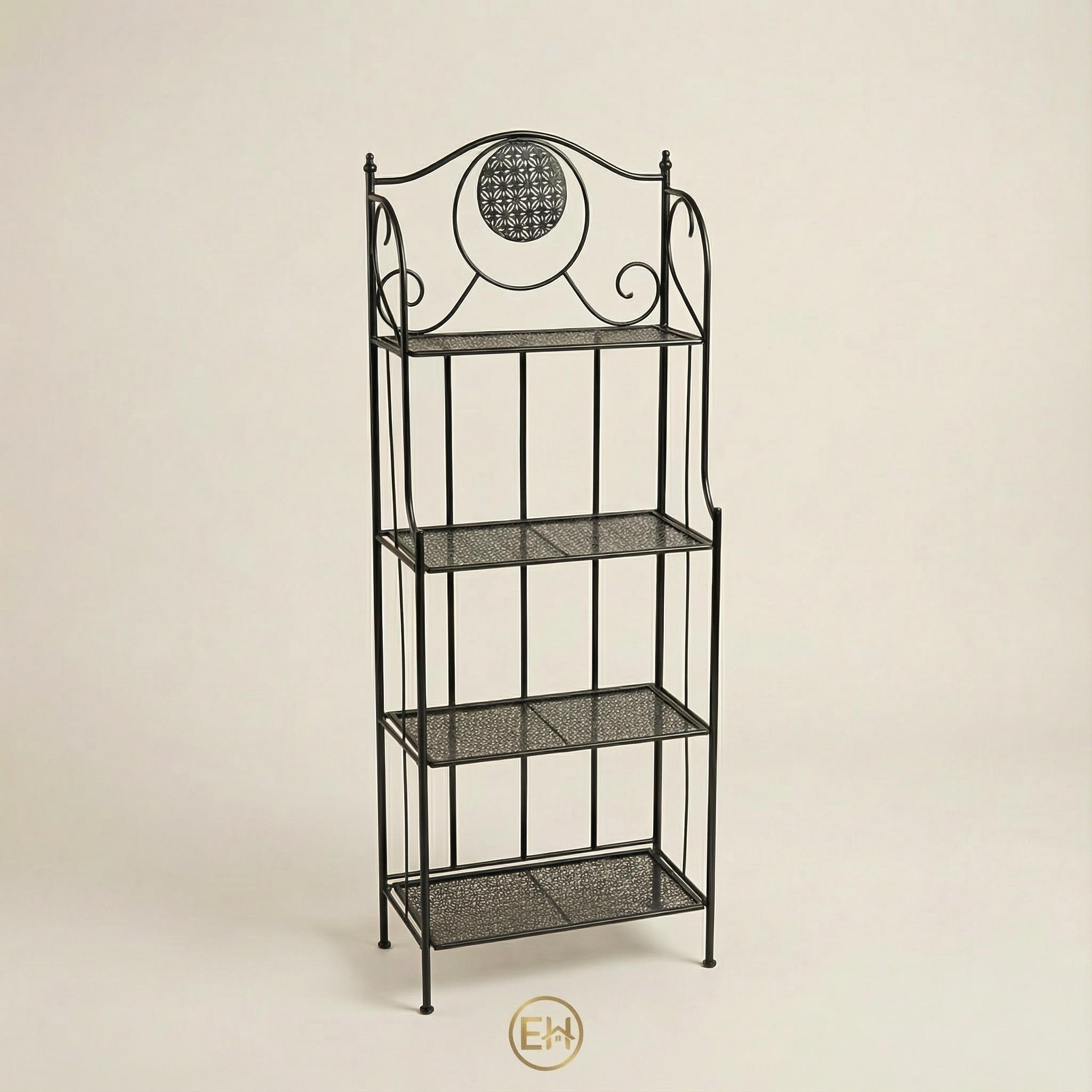 כוננית מדפים שחורה|||Черный стеллаж