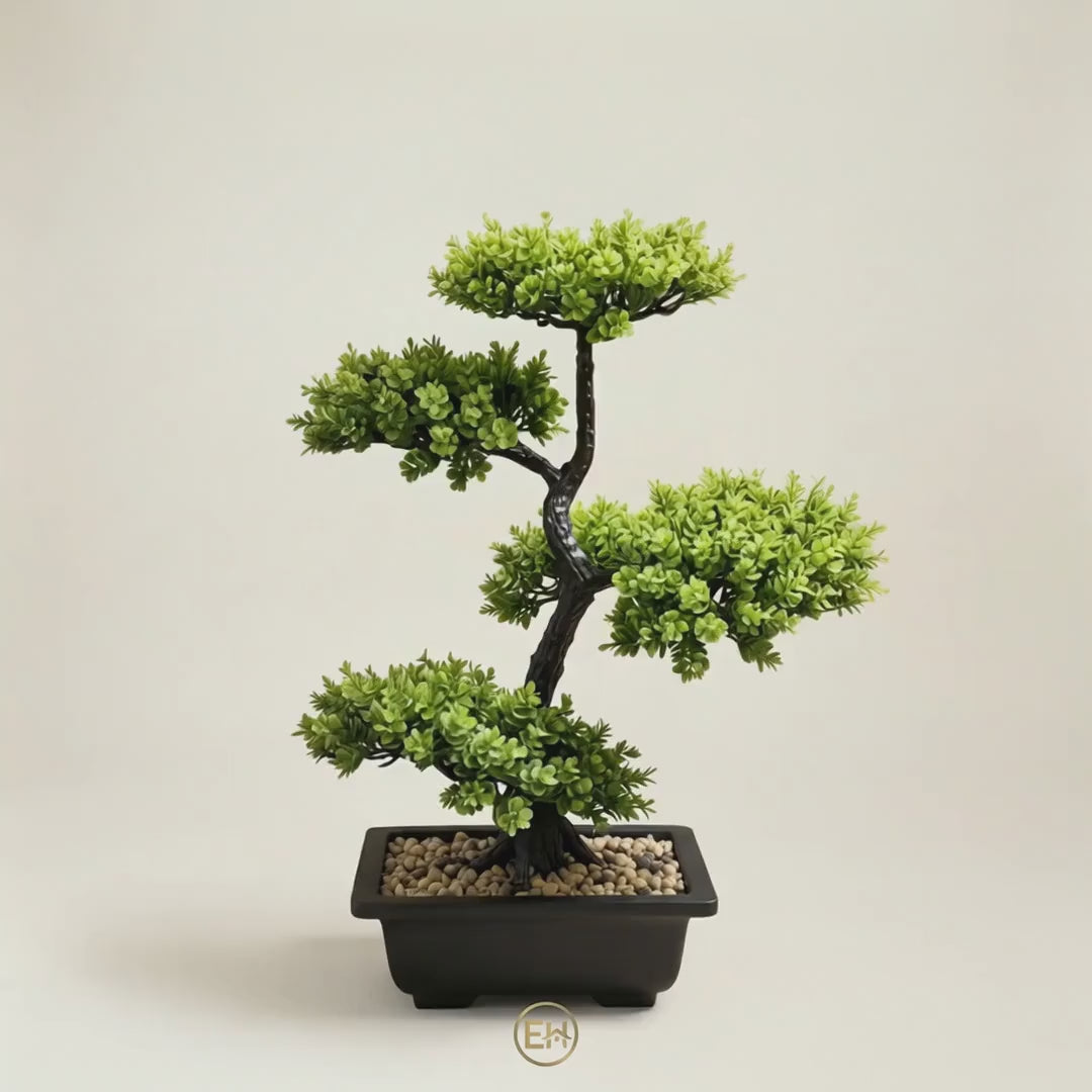 בונסאי מלאכותי|||Элегантное искусственное дерево бонсай